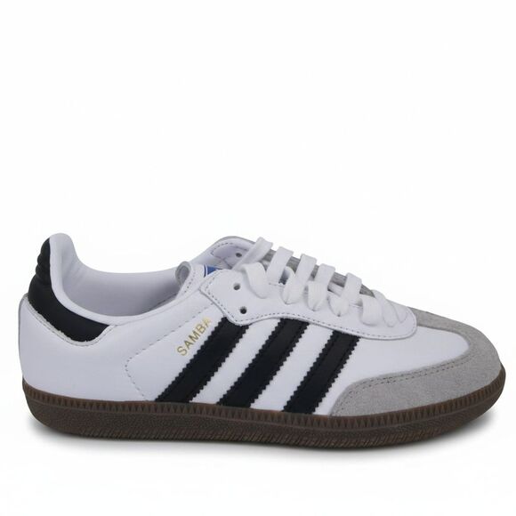 adidas Shoes - adidas Originals Women's US 6 Samba OG Trainers Youth 5 White/Black Men's US 5